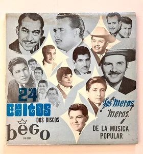 24 Éxitos / Los Meros Meros De La Música Popular / Norteńa / BEGO BG-5001 RARE! - Picture 1 of 7