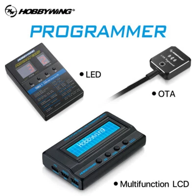 Hobbywing LED Programming Card LCD OTA Program Box for RC Car Speed Controller - Image 1 of 4