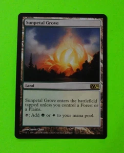 M12 - Sunpetal Grove (R) - Magic the Gathering MTG - Picture 1 of 2