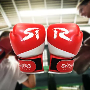 1 Pair Boxing Gloves Sports Protection PU Leather Kids Boxing Gloves Accessories - Bild 1 von 21