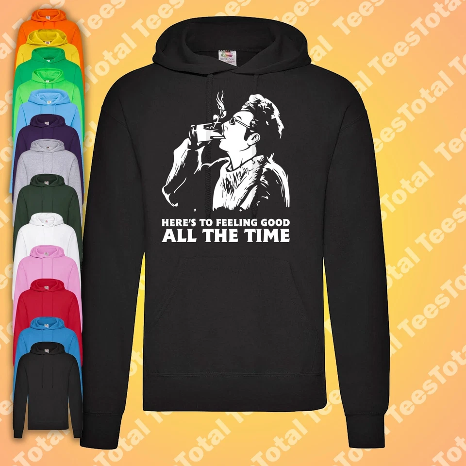 Seinfeld Kramer Hoodie | Here's To Feeling Good All The Time | 90S | Sitcom - Image 1 of 1