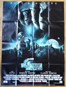 PLANETE DES SINGES tim burton sci-fi affiche cinema originale 160x120  - Imagen 1 de 1