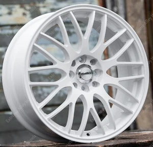 Alloy Wheels 17" Motion For Jaguar E F I Pace F S X Type XE XF XJ XK 5x108 White - Picture 1 of 11