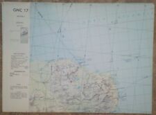 1982 SOUTH AMERICA TO AFRICA MAP Defense Mapping Agency Chart (GNC 17) - 41"x57"