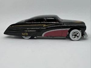 Vintage 1994 Hot Wheels Steel Passion Black Mercury Lowrider 1/4 - Picture 1 of 5