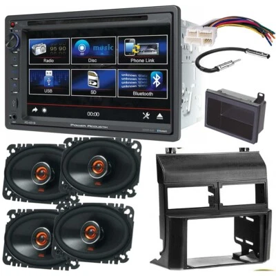 2DIN CD/DVD AM/FM Car Stereo Kit & JBL Dash Speakers For 1988-1994 GM C/K 1500 - Image 1 of 4