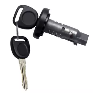 GM Strattec Ignition Lock Switch Cylinder Tumbler Barrel 2 Circle Plus Chip Key - Foto 1 di 3