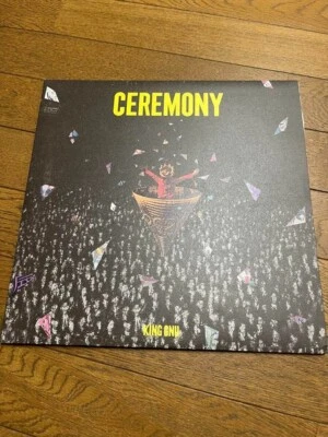 King Gnu Ceremony 12" Splatter Color Vinyl 2LP Limited Edition 2020 Umbrella - Image 1 of 2