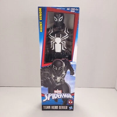 Figura Hasbro Agent Venom 2016 Marvel Spider-Man Titan Hero Series 12" Foto 1 de 4