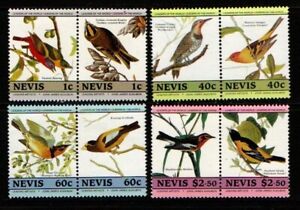 Nevis 1985 John Audubon  Birds series 2 SG285-92 MNH