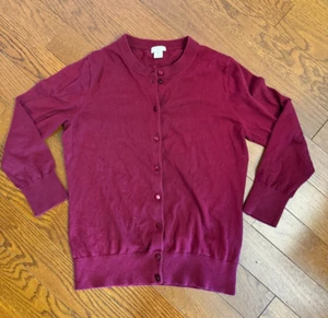 J.Cew Factory The Claire Cardigan Medium 3/4 Sleeve Cardigan Style - 14041 - Picture 1 of 10