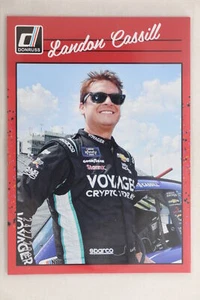 Landon Cassill - 2023 Donruss Racing Red Parallel #242/299 - Picture 1 of 1