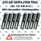 256 Gb (8X 32 Gb) Rdimm Ecc Reg Ddr4-2400 Intel Server S2600bp Ram