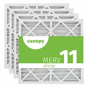 Aerostar 21x21x4 MERV 11 Furnace Air Filter, 4 Pack - Picture 1 of 6