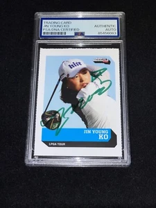 Jin Young Ko Signed 2020 Sports Illustrated For Kids Card PSA Slabbed RC Golf - Picture 1 of 2