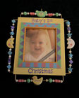 Hallmark 2004 Photo Holder Ornament ~ Baby's 1St Christmas