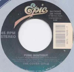 The Cover Girls Wishing On A Star / Funk Boutique Vinyl Single 7inch Epic - Bild 1 von 1
