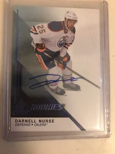 2015 UPPER DECK DARNELL NURSE ROOKIE AUTOP GAME USED - Picture 1 of 2