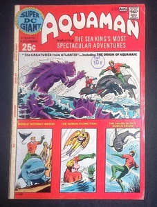 Super Dc Giant #26 Aquaman DC Comics Bronze Age VG/F - Picture 1 of 2