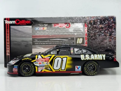 Equipo Calibre Preferido Jerry Nadeau Autógrafo Firmado Automático Ejército de Estados Unidos Pontiac NASCAR Foto 1 de 4