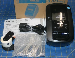 Impresora de etiquetas Brother QL-720NWB con inalámbrica, Ethernet - Imagen 1 de 11