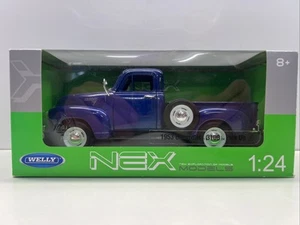 Welly 1/24 Scale 22087W - 1953 Chevrolet 3100 Pickup - Blue Nex Models - Bild 1 von 10