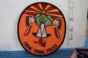 toppa polizia indiana tribale CORVO POLIZIA TRIBALE MONTANA - Foto 1 di 1