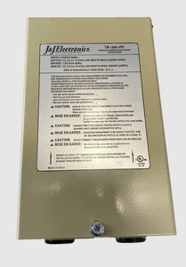 Hayward TR-300-PP J&J Electronics 300W Pool SPA Transformer 12V/13V/14V AC Beige - Picture 1 of 8