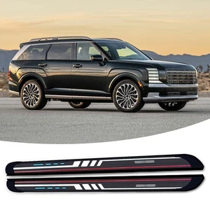 2Pcs Pedal Side Step Running Board Nerf Bar Fits For Hyundai Palisade LX3 2026 - Picture 1 of 10