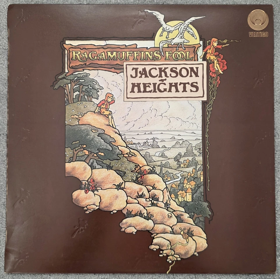 Jackson Heights - RAGAMUFFINS FOOL - 1972 UK Vertigo Swirl LP Near-mint Vinyl - Image 1 of 4
