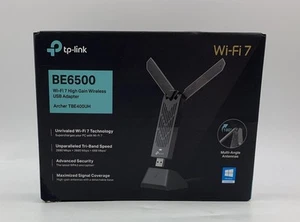 Archer TBE400UH - BE6500 Wi-Fi 7 High Gain Wireless USB Adapter - Picture 1 of 3