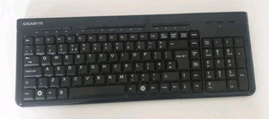 Gigabyte GK-KM7580 Full Size Multimedia Keyboard Wireless Black QWERTY Standard - Picture 1 of 3