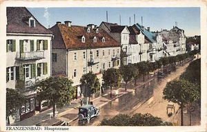 Česká rep. - FRANTIŠKOVY LÁZNĚ Franzensbad - Hauptstrasse - Imagen 1 de 2
