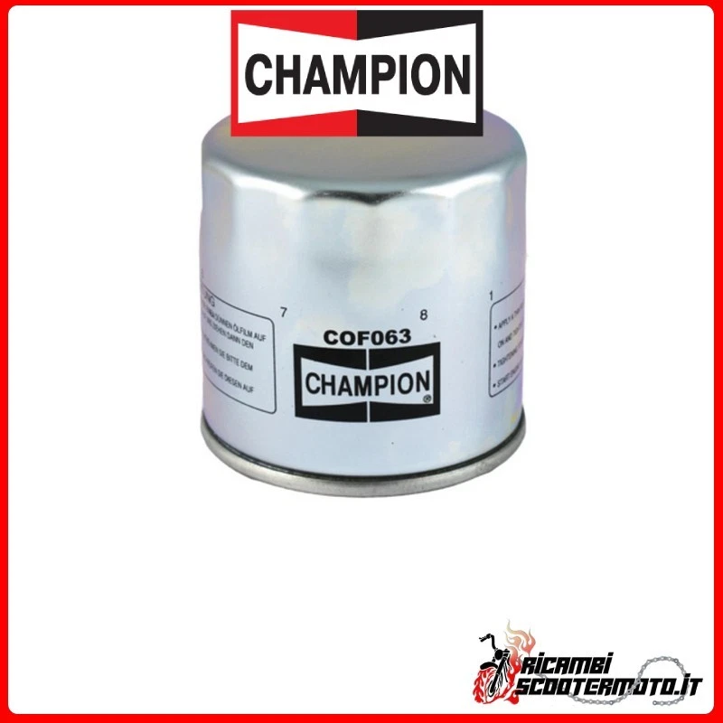Champion Filtro Aceite COF063 BMW R 850 R ABS 1998-2001 100609135#77 Foto 1 de 1