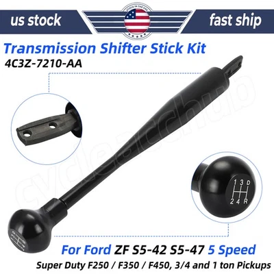 For Ford ZF 5 Speed Transmission Shifter Stick Kit Super Duty F250 F350 F450 US Foto 1 de 4