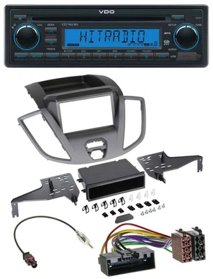 VDO AUX MP3 1DIN CD USB Autoradio für Ford Transit V363 (2014-2018) - Bild 1 von 4