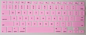 *READ DESCRIPTION* APPLE MACBOOK/iMac SILICONE KEYBOARD SKIN/PROTECTOR PINK NEW! - Picture 1 of 5