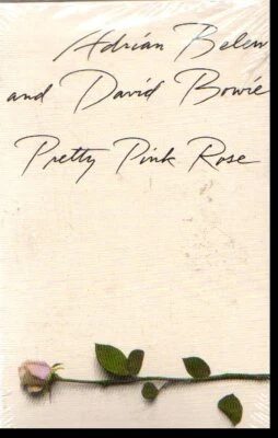 ADRIAN BELEW & DAVID BOWIE PRETTY PINK ROSE VINTAGE CASSETTE SINGLE SEALED - Image 1 of 2
