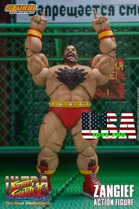 Storm Collectibles Zangief Figure Ultimate Street Fighter II - Picture 1 of 21