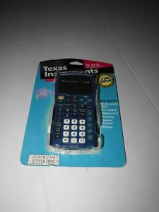Texas Instruments TI-34 II Explorer Plus calcolatrice blu con cover NUOVA NUOVA CON SCATOLA - Foto 1 di 2