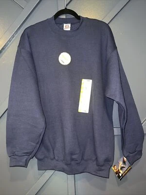 Vintage Franklin Sports Blank Heavyweight Athletic Fleece Sweatshirt Size L NWT - Image 1 of 4