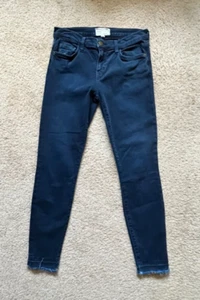 Current Elliot Delgado Azul Deshilachado Enrollado Estilo Dobladillo 'Talla 28 - Imagen 1 de 5