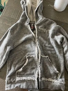 Vintage Jeans By Buffalo Boys grey jacket, size M(8) dc7 - Picture 1 of 4