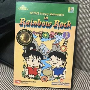 Active Primary Mathematics In Rainbow Rock PC Windows 95 98 XP - FREE FAST SHIP - Picture 1 of 4