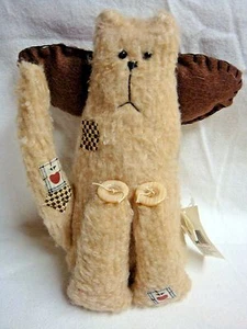 "Ragamuffins" 8" SHAGGY KITTY CAT ANGEL DOLL by Interior Accents - Picture 1 of 6