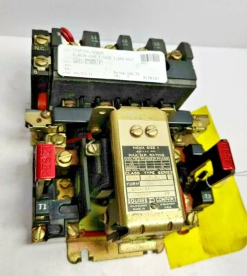 Bobina magnética Starter Square D 8536-CAO-3 tamaño 1 - 120V Foto 1 de 4