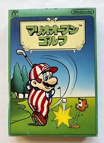 💎 Mario Open Golf, Nintendo Famicom/NES  Box Modul, Japan 1991