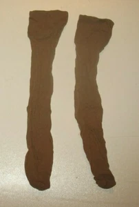 LOT OF 2 PAIR - KNEE HIGHS - NUDE - ONE SIZE - REINFORCED TOE - 85-200lbs - Picture 1 of 1