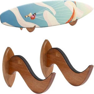 XUXIAKE Surfboard Wall Mount Racks Sturdy Surf Board Wall Hangers Suitable fo... - Picture 1 of 10