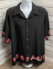 Vintage Rolling Stones Dress Shirt By Dragonfly 2004 Band Shirt Merchandise XL